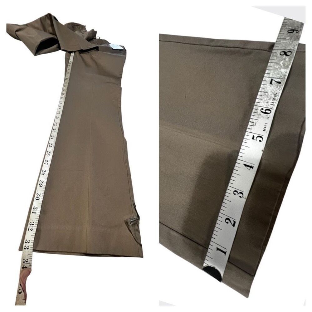 Lee Slender-Straight Leg-Stretch Khaki Pants Sz 16 LONG NWT - Picture 8 of 8